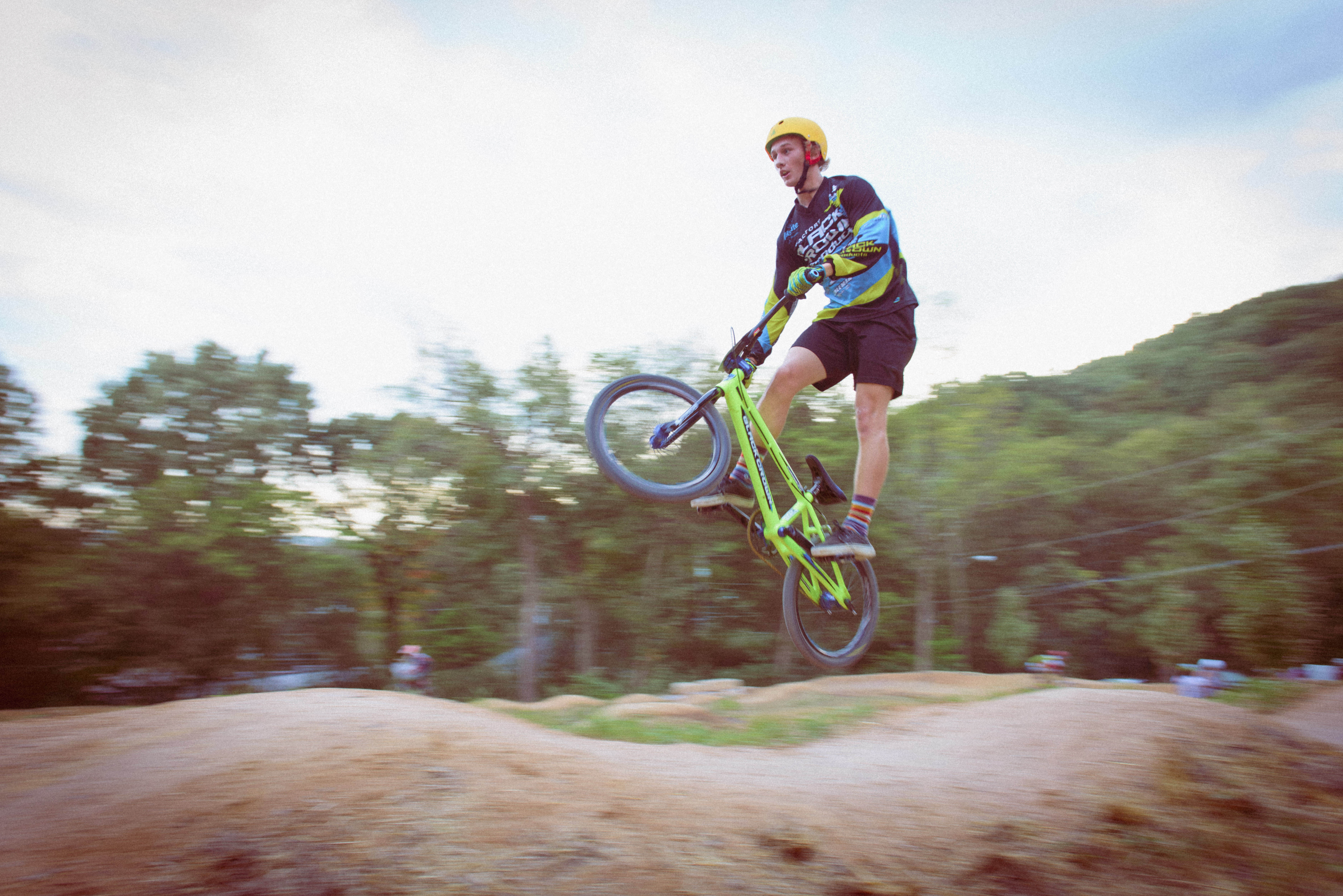 Pump Track Bicycle Athlete
